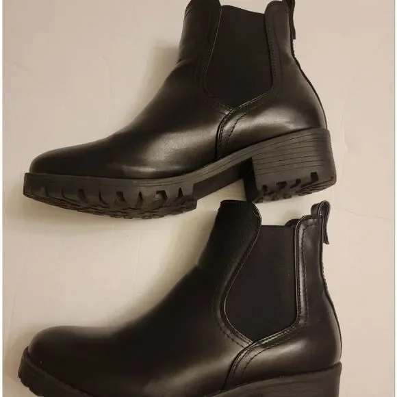 🆕️🥾Sugar Kelce Ankle Boots, Black - Size 9.5M - Picture 6 of 9
